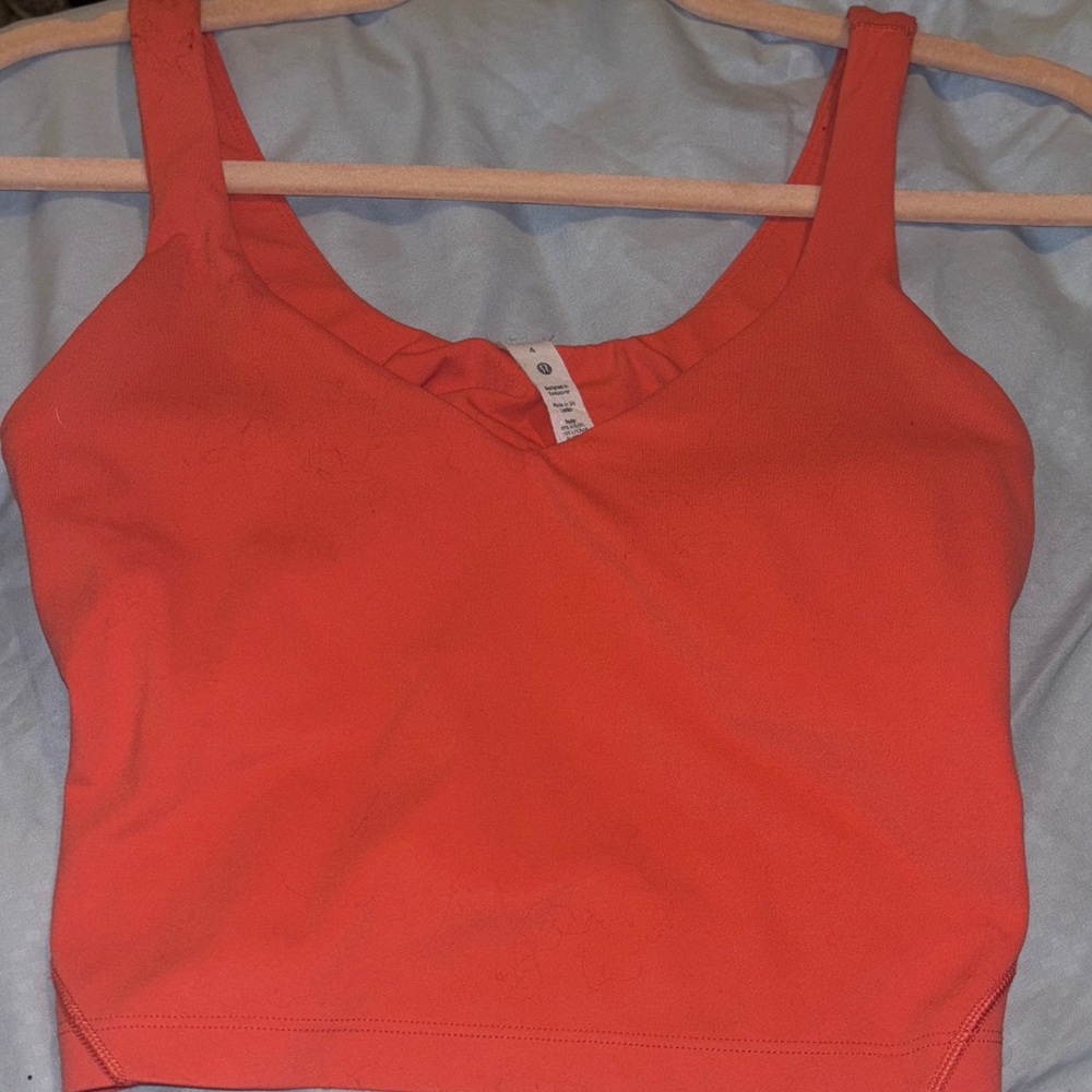 Lululemon align coral tank